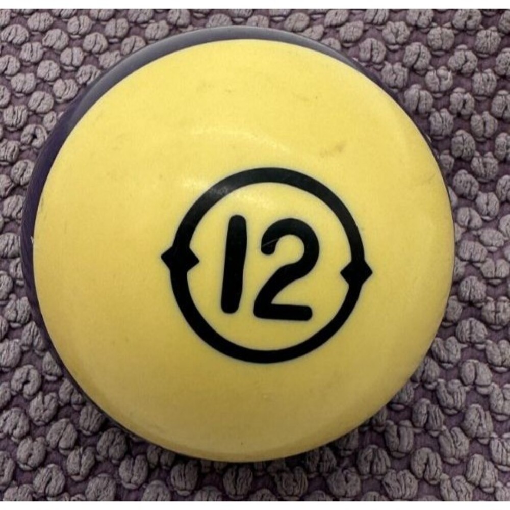 American Heritage Pool Billiard Pocket Ball #12 Replacement Vintage